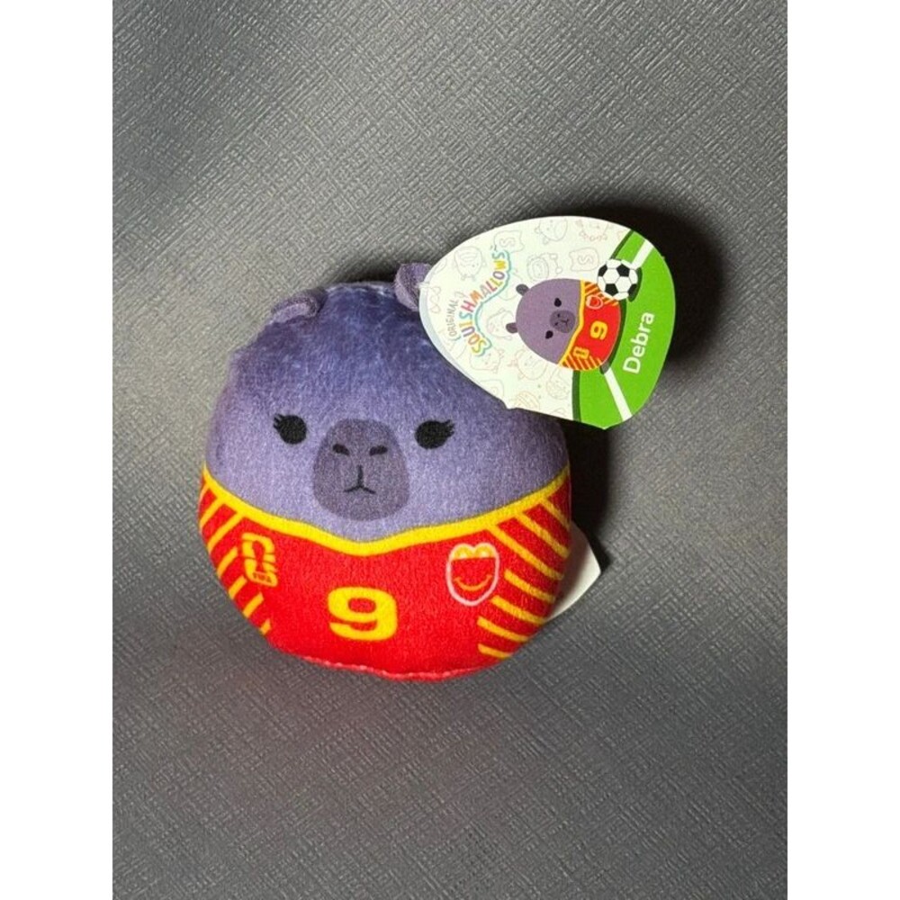 McDonald’s Squishmallows Debra 9 FIFA World Cup 2026 Spain Soccer Plush Toy -M